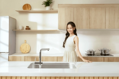 Kích Thước Tủ Bếp Chữ I Tiêu Chuẩn Cho Gia Đình Việt: Tối Ưu Cùng Konox Việt Nam