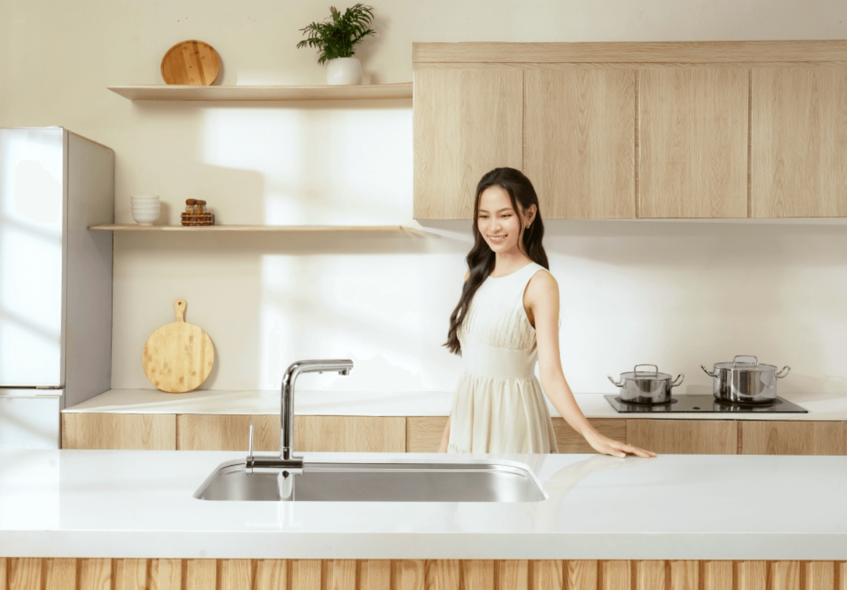 Tủ Bếp Chữ I Tiêu Chuẩn Và Giải Pháp Tối Ưu Cùng Konox Việt Nam