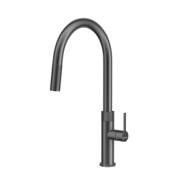 Vòi rửa bát dây rút Lasi Gun Metal