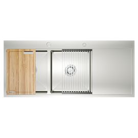 Chậu rửa bát Workstation Sink – Topmount Sink KN11650TD – Bàn phải