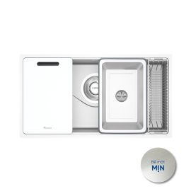 Chậu rửa bát phong cách Nhật bề mặt mịn Tari 8748SM