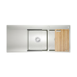 Chậu rửa bát Workstation Sink – Topmount Sink KN11650TD – Bàn trái