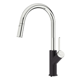 Vòi rửa bát dây rút Ponte Black