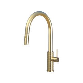 Vòi rửa bát dây rút Venice Gold