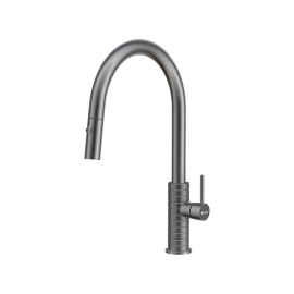 Vòi rửa bát dây rút Venice Gun Metal