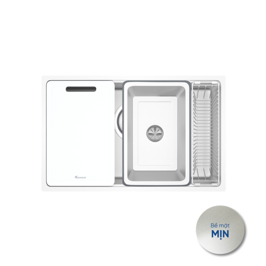 Chậu rửa bát phong cách Nhật bề mặt mịn Tari 7648SM