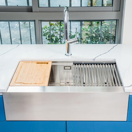 Chậu rửa bát Workstation Sink – Apron Sink KN8051AS Retta