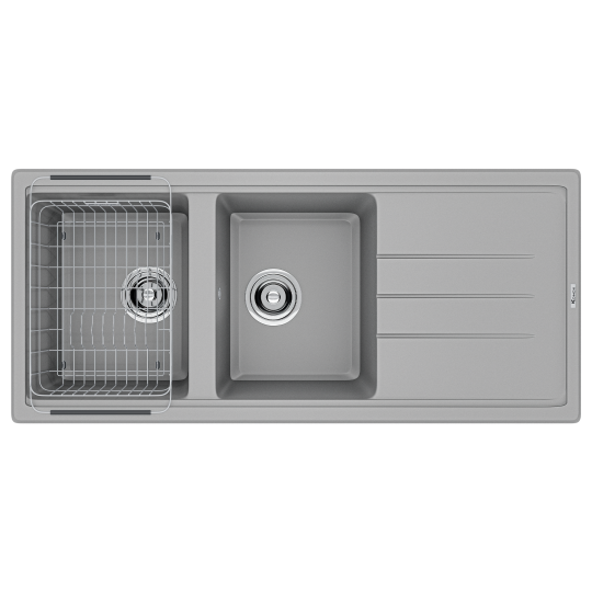 Chậu rửa bát Granite Sink Phoenix 1160 – Grey