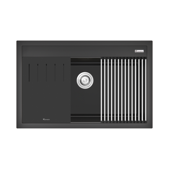 Chậu rửa bát đá Granite Sink Terra 790S Black