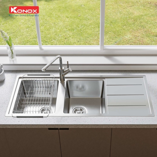 Chậu rửa bát Turkey sink Beta 1160 – Bàn phải