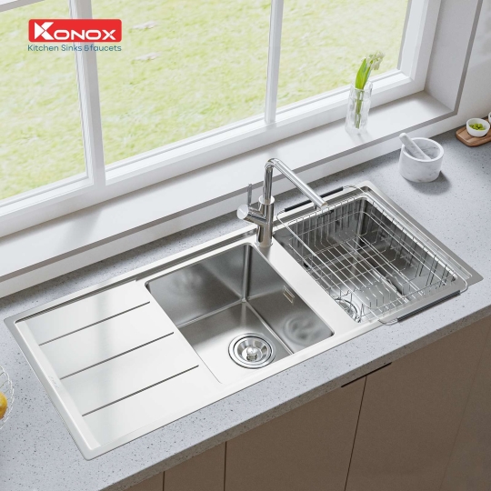 Chậu rửa bát Turkey sink Beta 1160 – Bàn trái