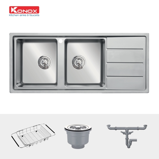 Chậu rửa bát Turkey sink Beta 1160 – Bàn phải