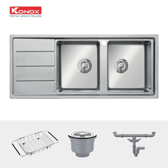 Chậu rửa bát Turkey sink Beta 1160 – Bàn trái