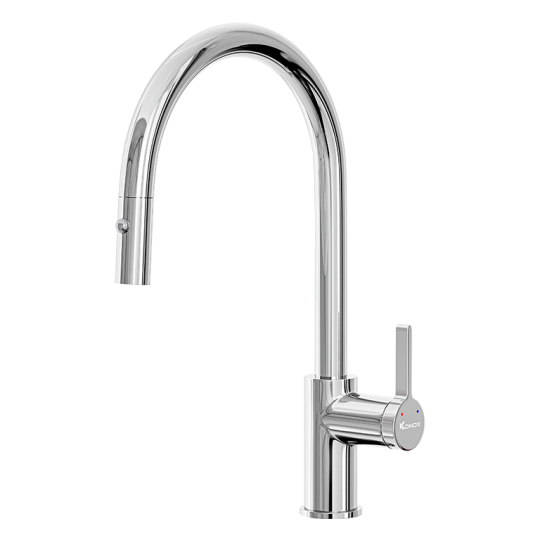 Vòi rửa bát dây rút Alto Chrome